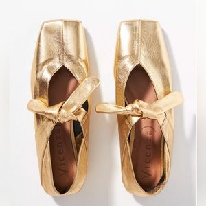 Vicenza Bow Mary Jane Flats